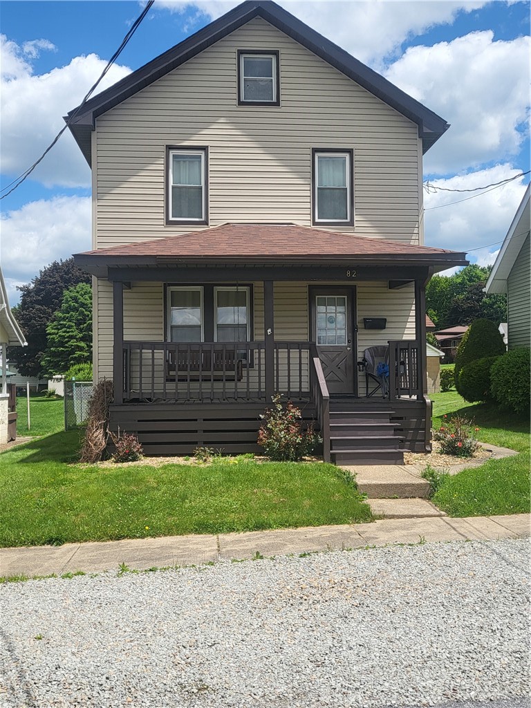 Exterior of 82 Harrison St, Homer City, PA 15748