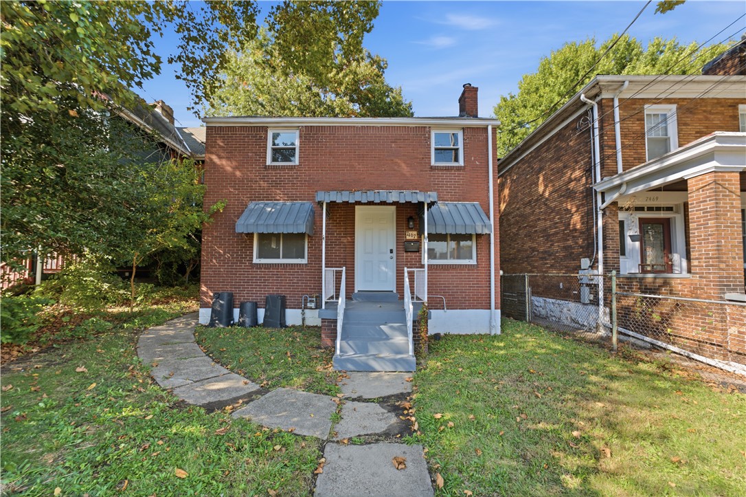 Exterior of 7467 Church St, Pittsburgh, PA 15218
