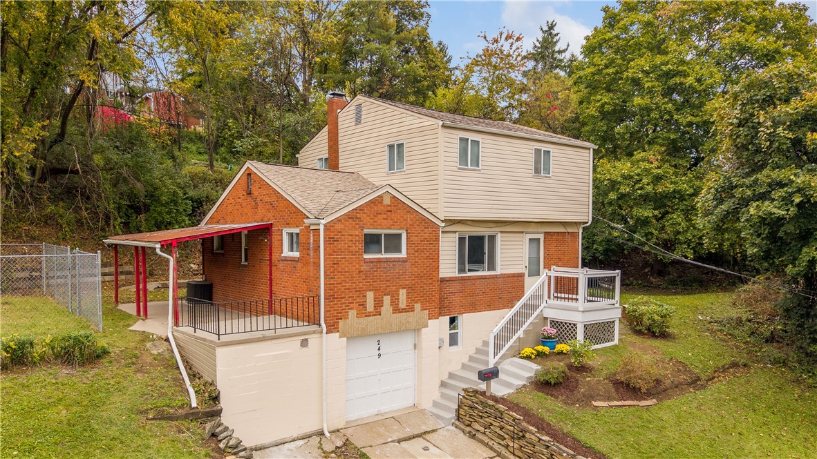 Exterior of 249 Old Lebanon Church Rd, Pittsburgh, PA 15236