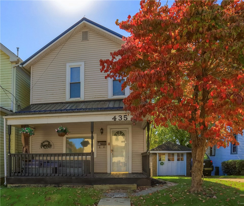 Exterior of 435 Line Ave, Ellwood City, PA 16117