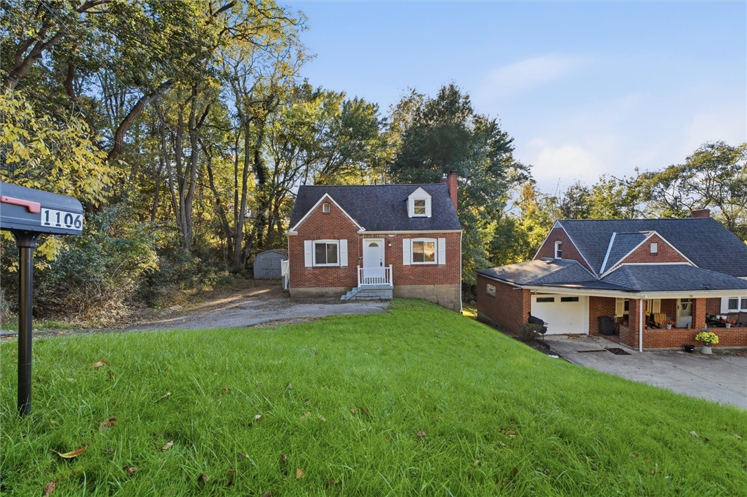 Exterior of 1106 Brinton Rd, Pittsburgh, PA 15221
