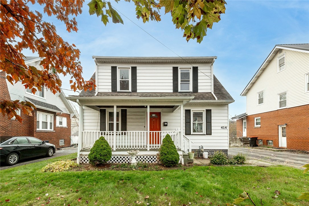 Exterior of 414 Norwood Ave, New Castle, PA 16105