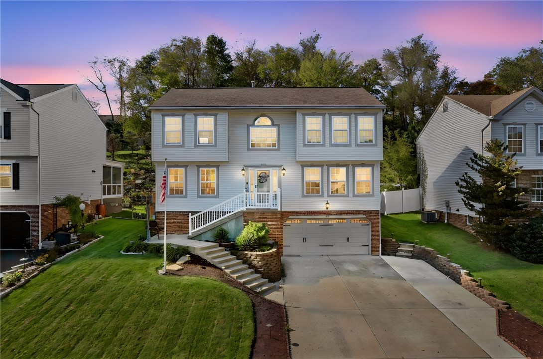 Exterior of 268 Hooks Ln, Canonsburg, PA 15317
