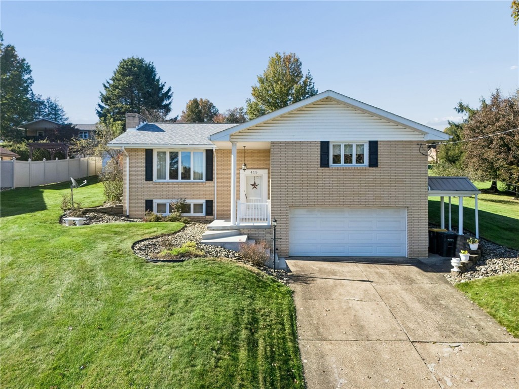 Exterior of 415 JAMIE DRIVE, Rostraver Twp, PA 15012