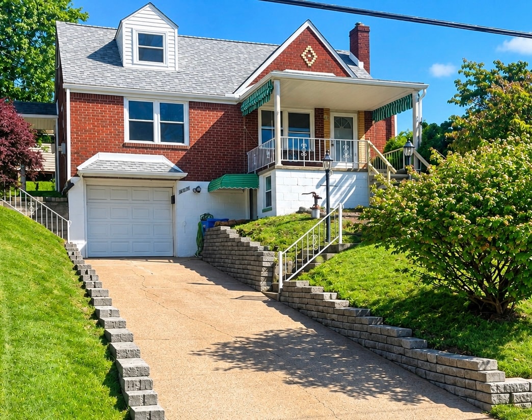 Exterior of 223 Duncan Station Road, Mckeesport, PA 15135