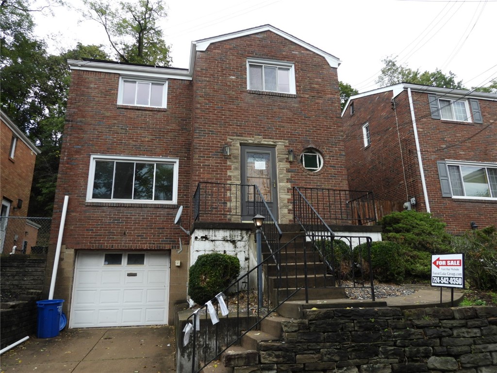 Exterior of 4257 Upview Terrace, Pittsburgh, PA 15201